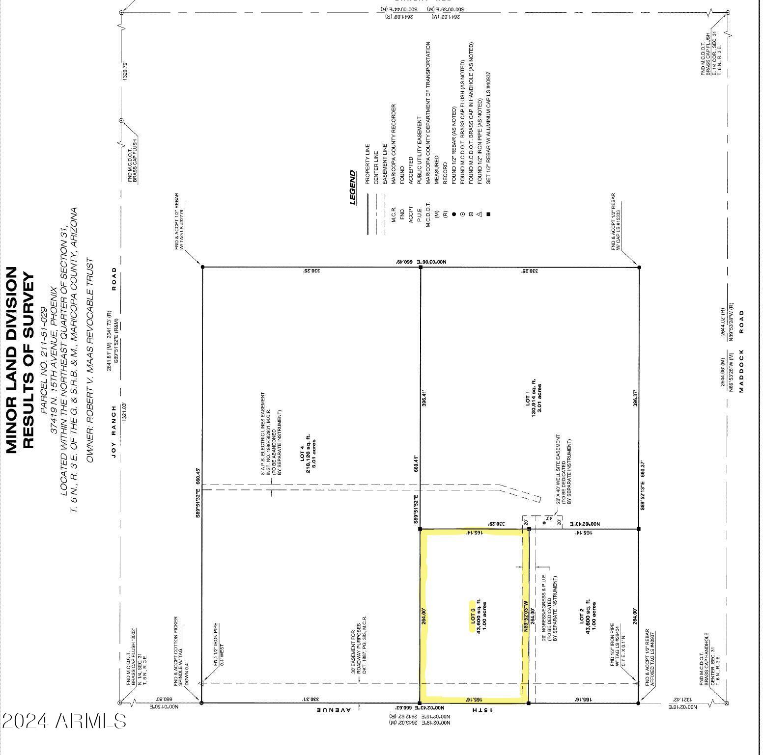 Photo 3 of 4 of 374XX N 15th Avenue 3 land