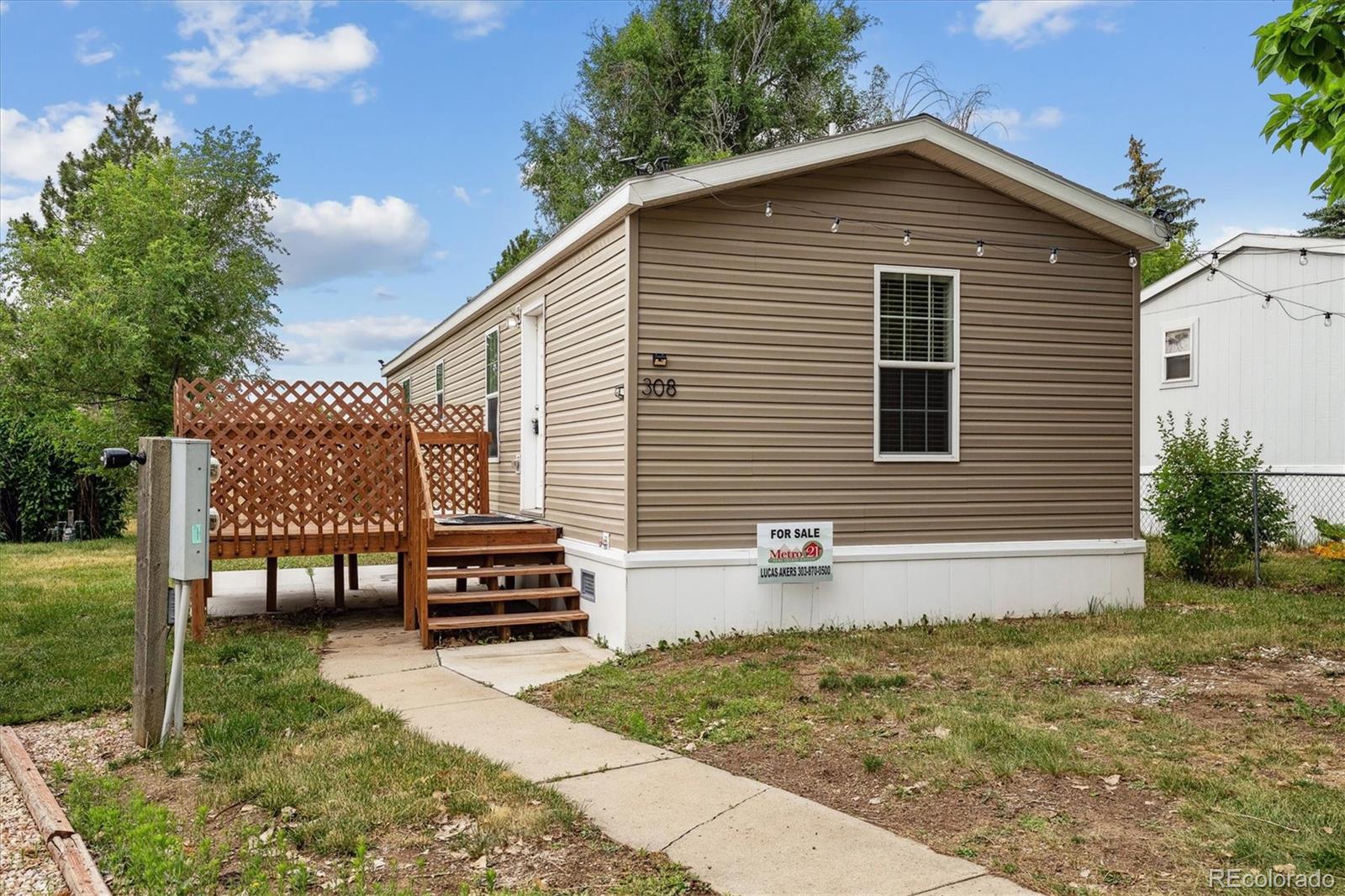 Photo 1 of 14 of 308 Caragana Cove mobile home