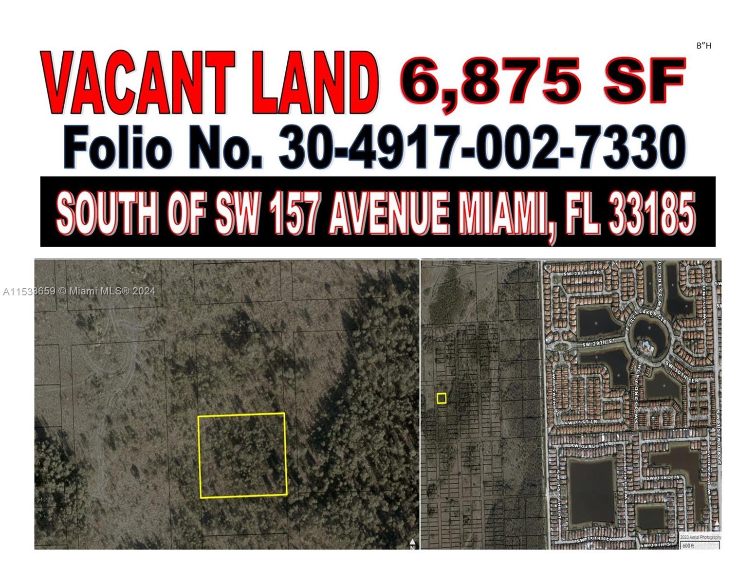 Photo 1 of 1 of SOUTH OF SW 157 AVENUE MIAMI land