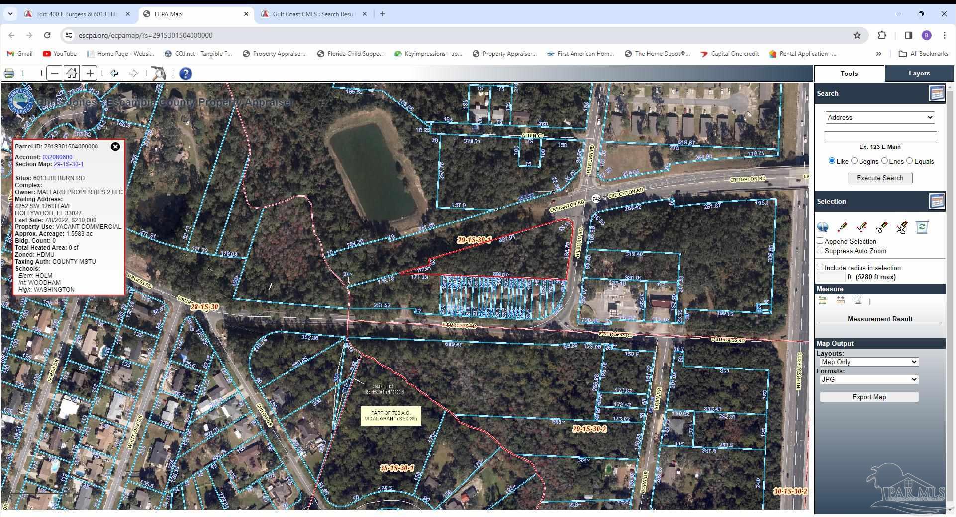 Photo 3 of 5 of 6013 Hilburn Rd land