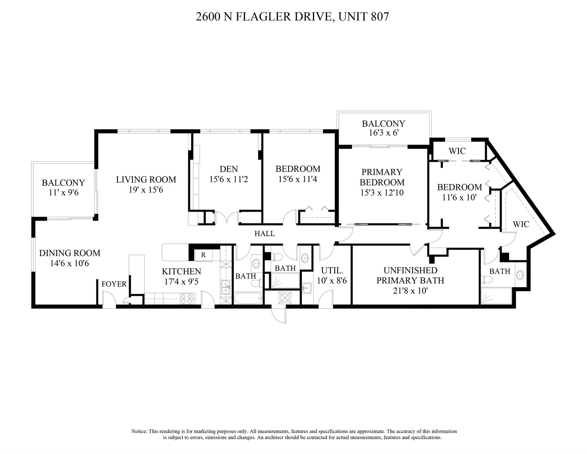 Photo 40 of 40 of 2600 N Flagler Drive 807 condo