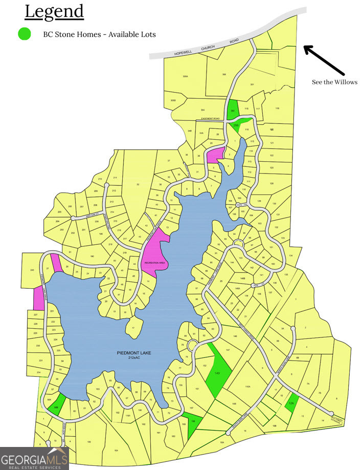 Photo 4 of 4 of LOT 149 Piedmont Lake RD land