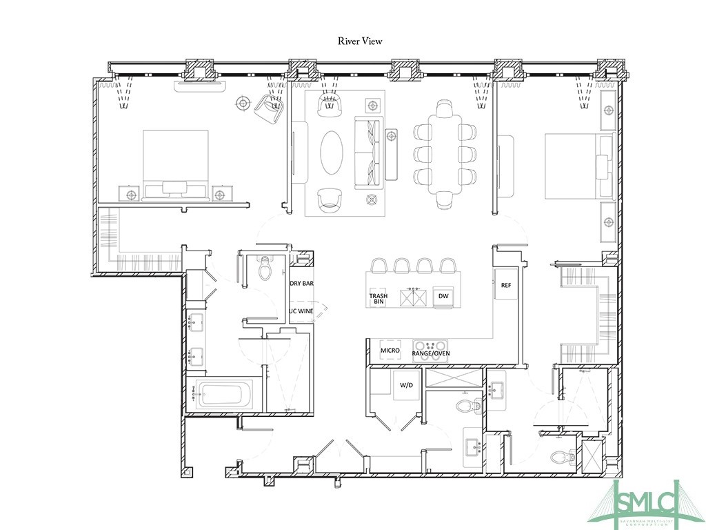 Photo 4 of 19 of 14 E Bryan Street Floor 7, Unit 1 condo