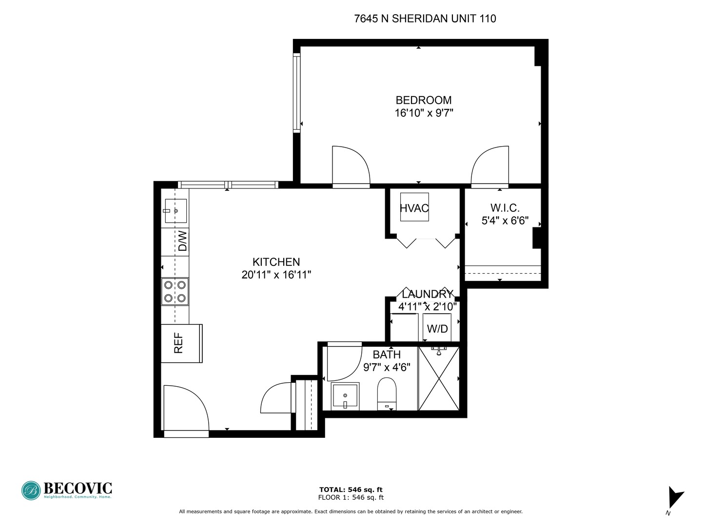 Photo 15 of 15 of 7645 N SHERIDAN Road 110 condo