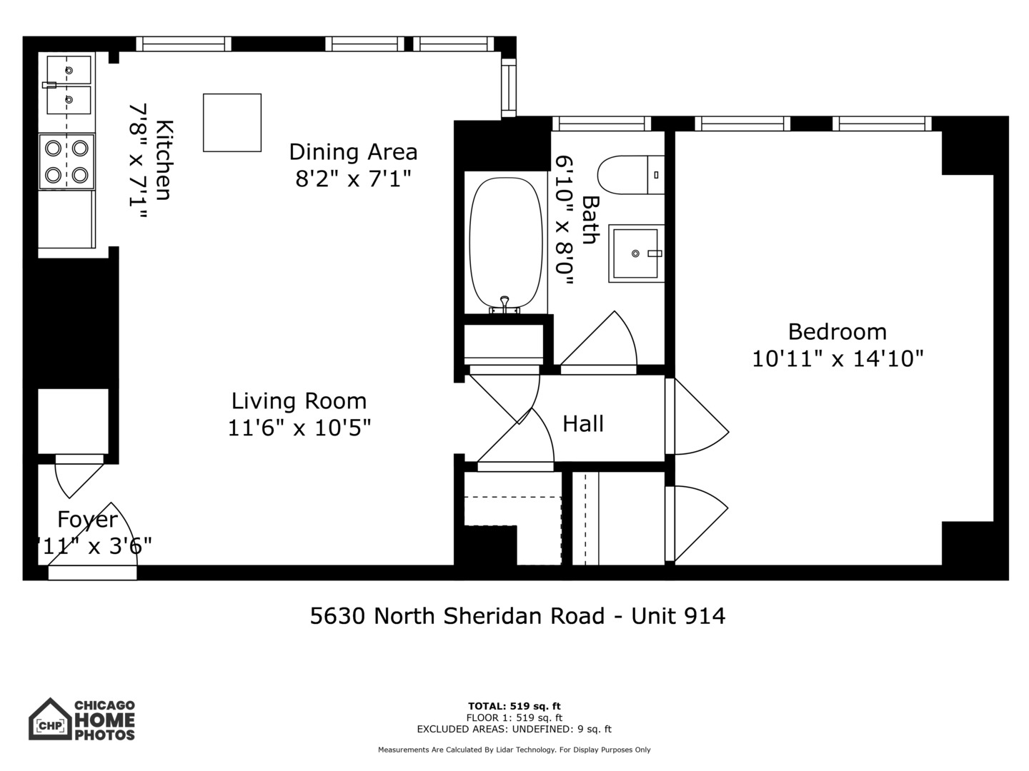 Photo 8 of 14 of 5630 N Sheridan Road 914 condo