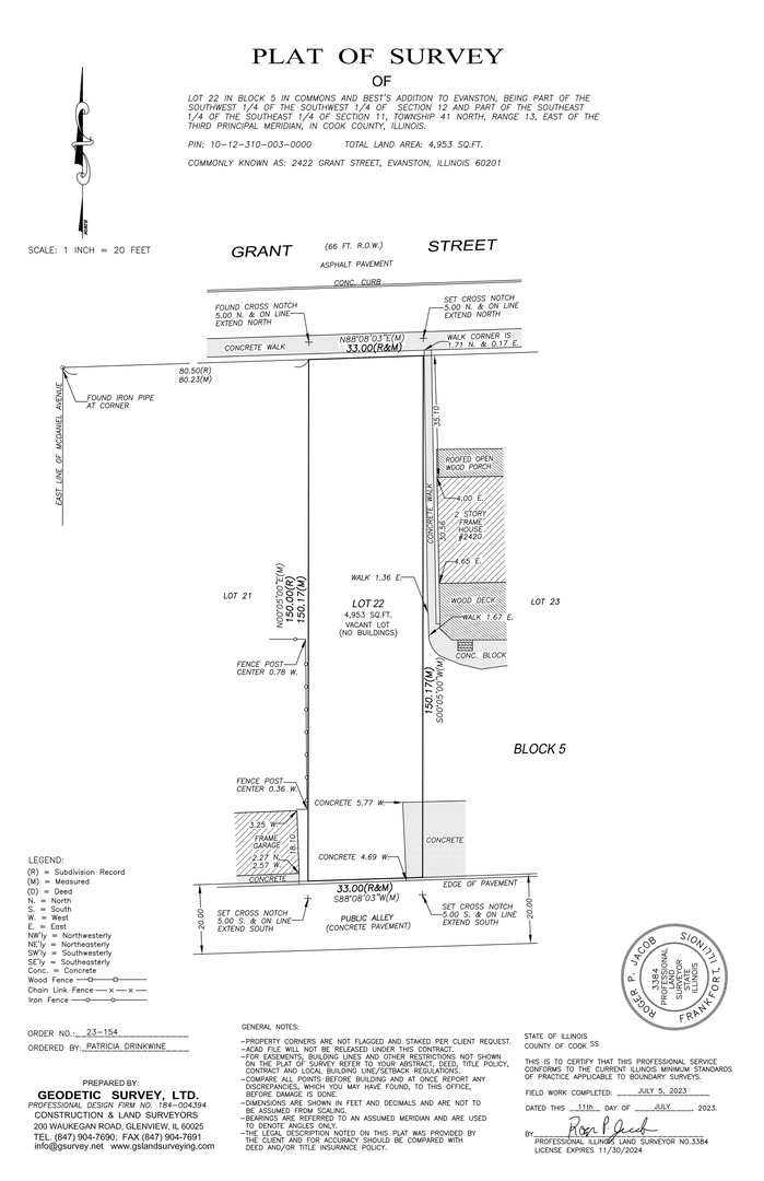 Photo 2 of 2 of 2422 Grant Street land