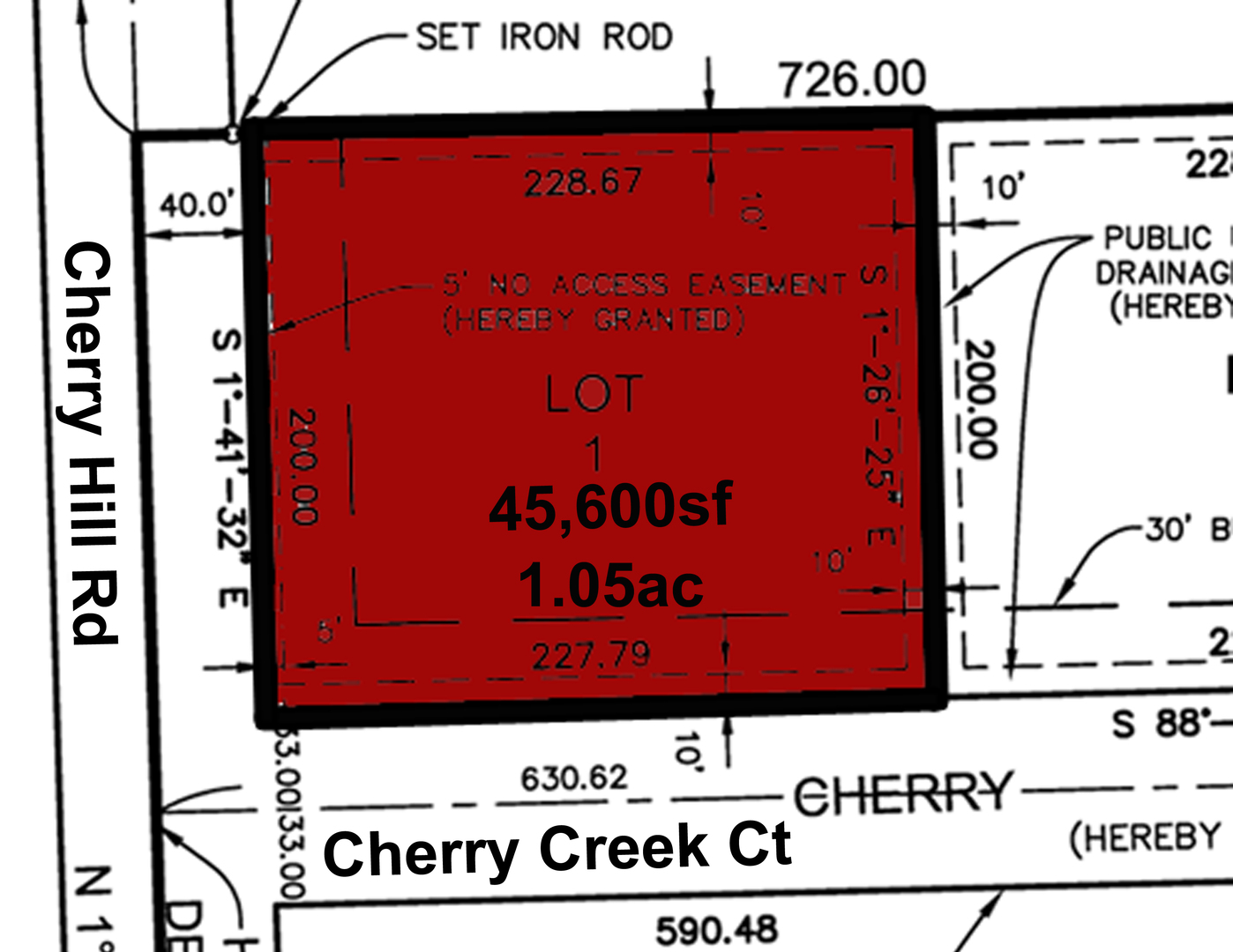 Photo 2 of 4 of 16750 Cherry Creek Court land