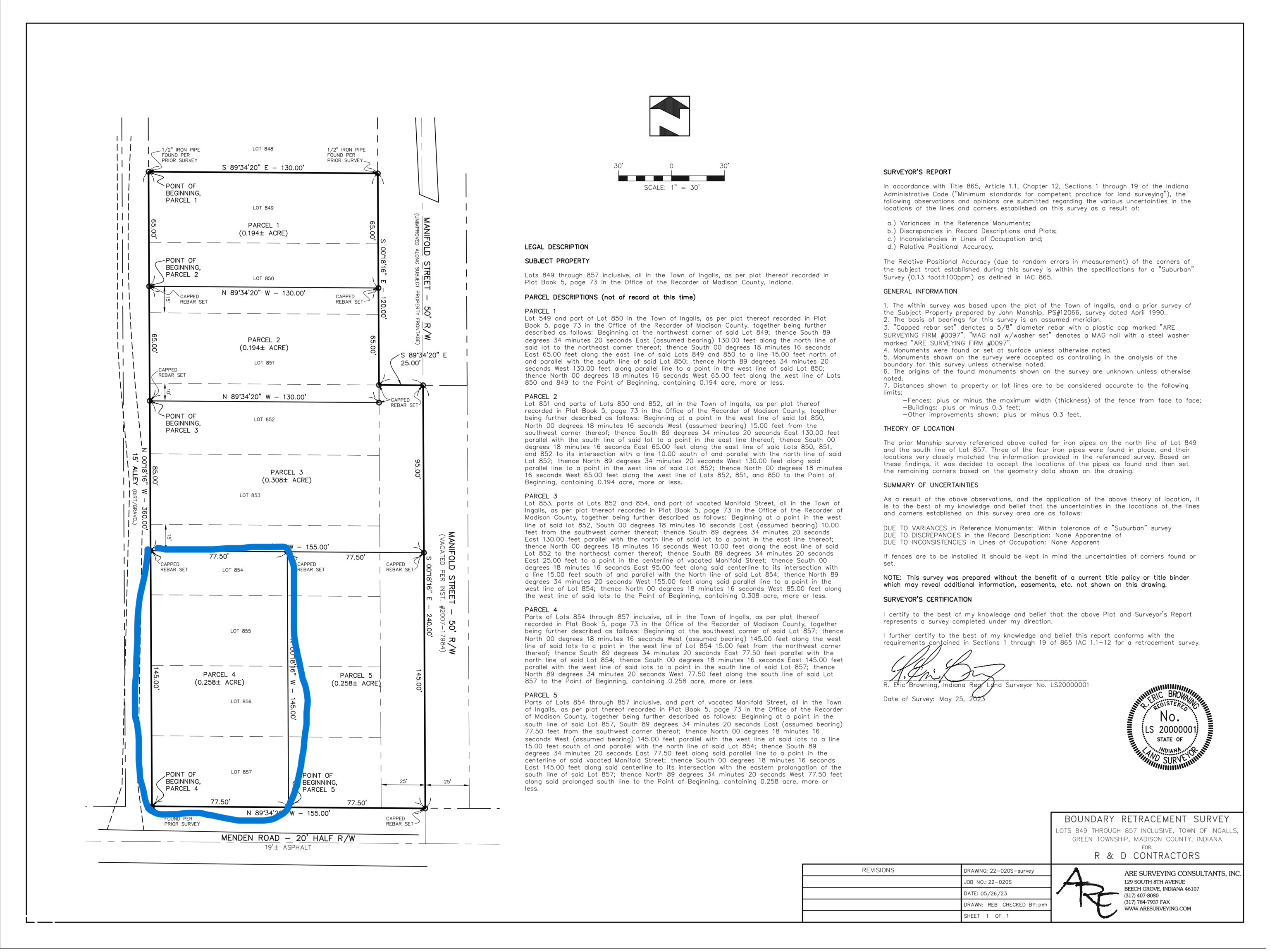 Photo 3 of 3 of 357 E Menden Road land