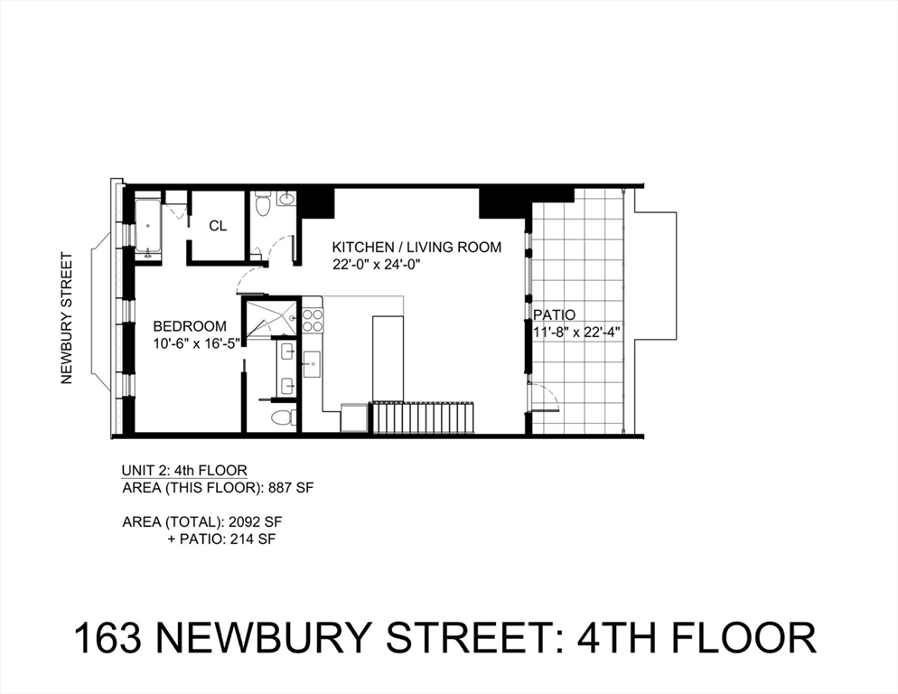 Photo 34 of 35 of 163 Newbury Street 2 multi-family property