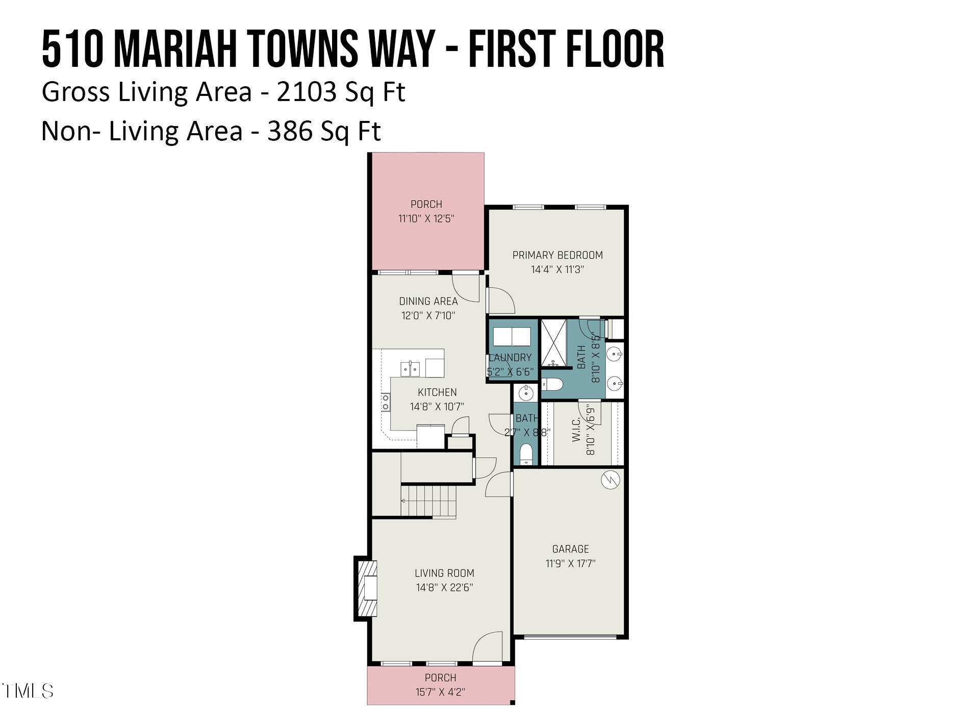 Photo 24 of 25 of 510 Mariah Towns Way townhome