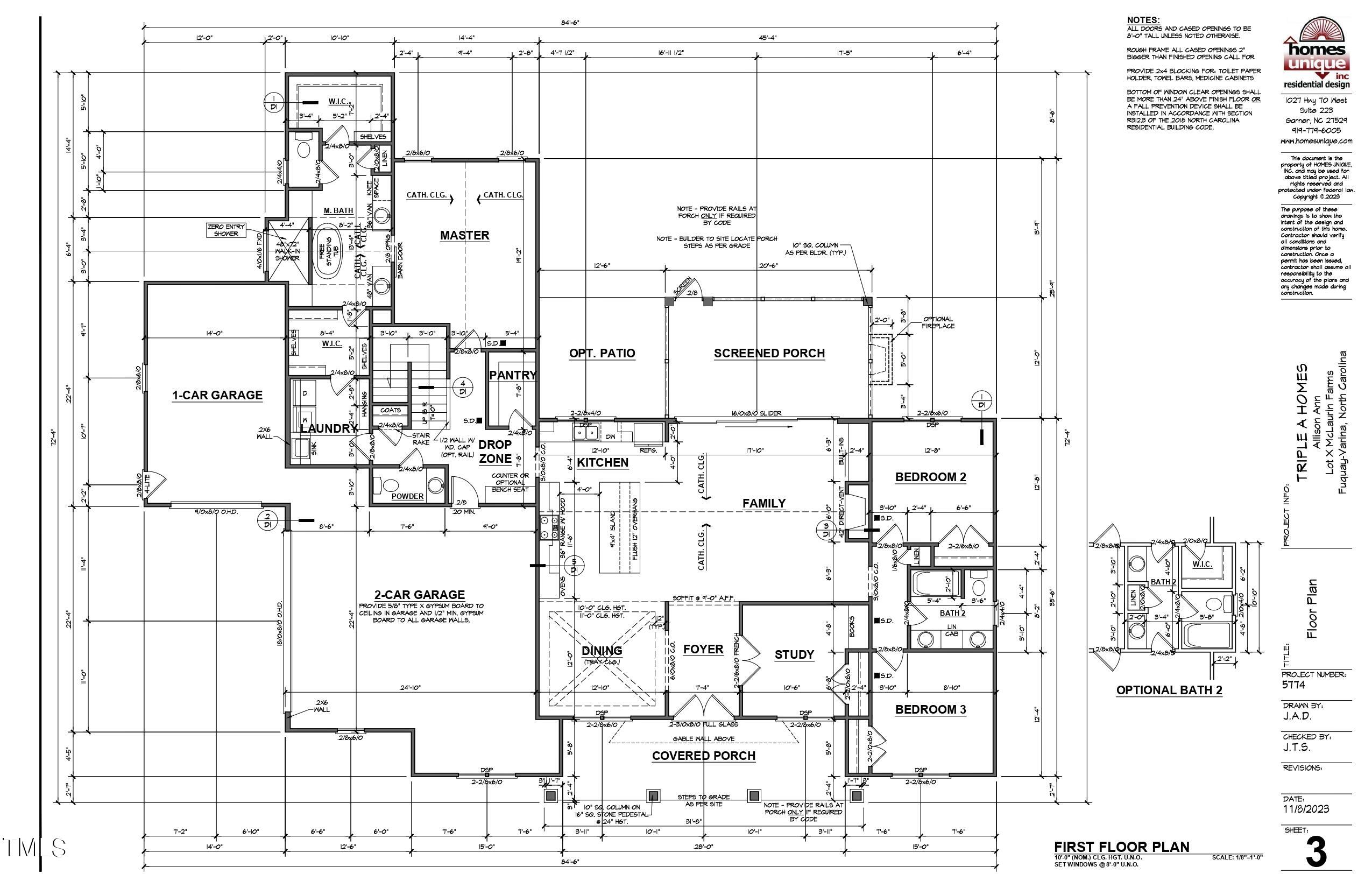 Photo 3 of 4 of Lot 3 Roberson Creek Road house