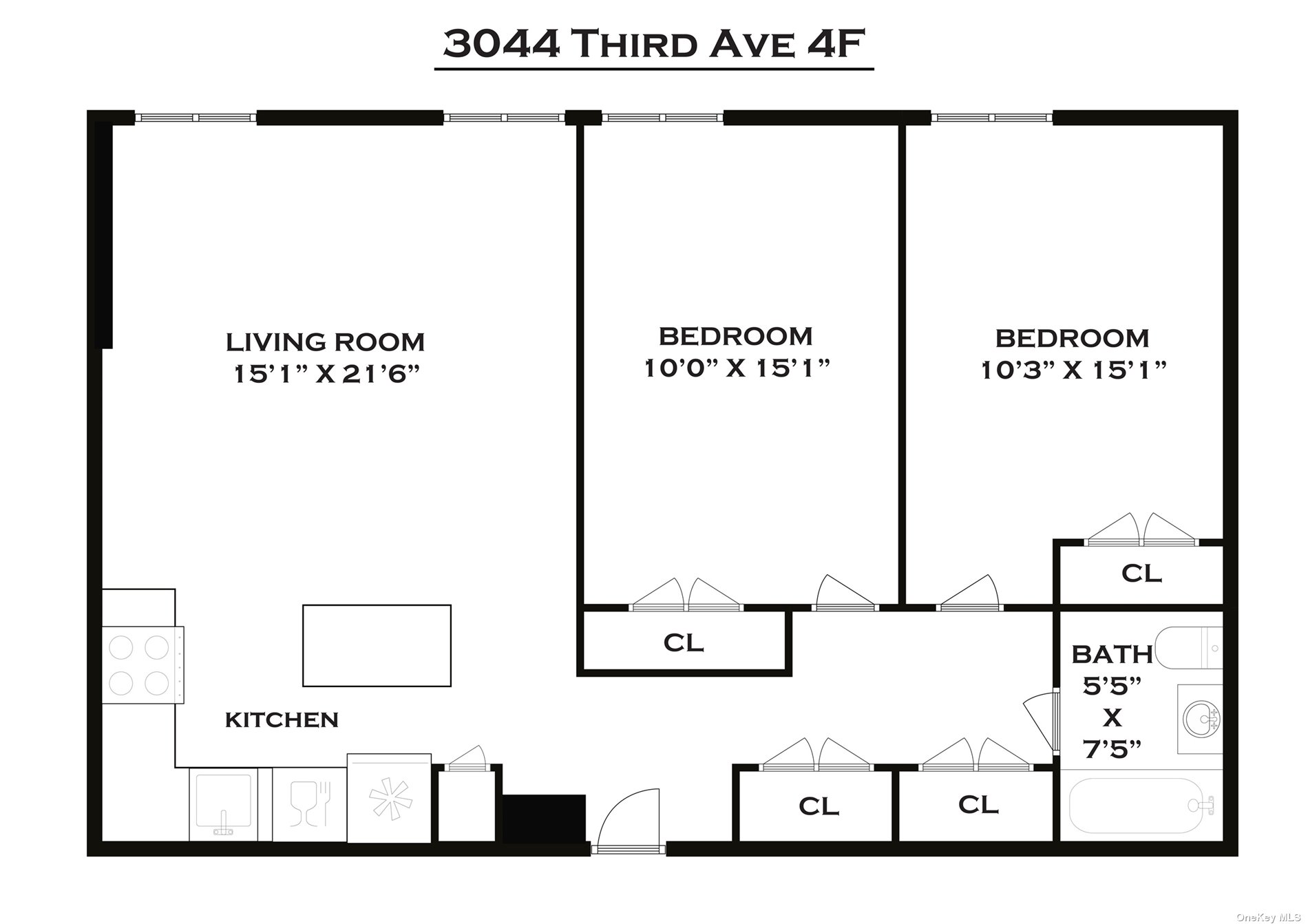 Photo 12 of 14 of 3044 3rd Avenue 2B condo