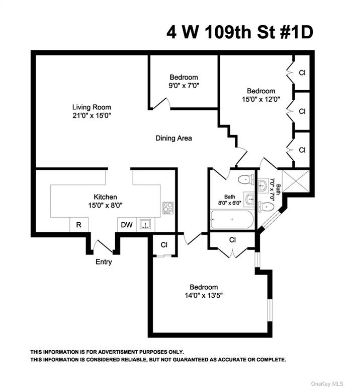 Photo 18 of 18 of 4 W 109th Street 1D co-op property