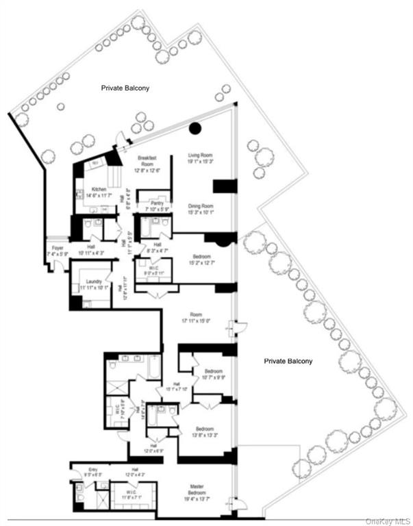 Photo 2 of 36 of 5 Renaissance Square 8D condo