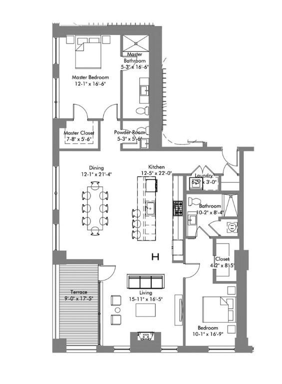 Photo 3 of 12 of 2330 Penn Ave 203 condo