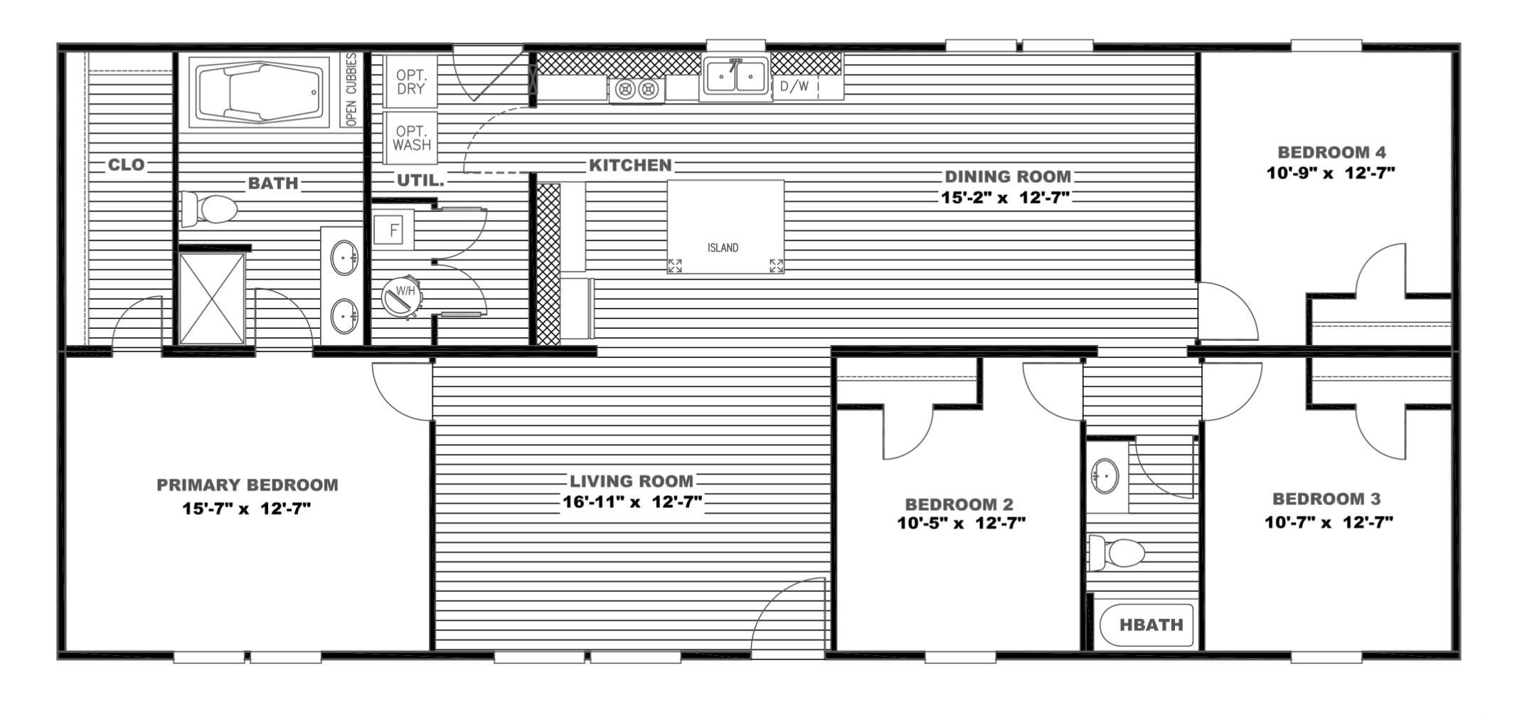 Photo 2 of 31 of 3809 Wayside Rd. mobile home