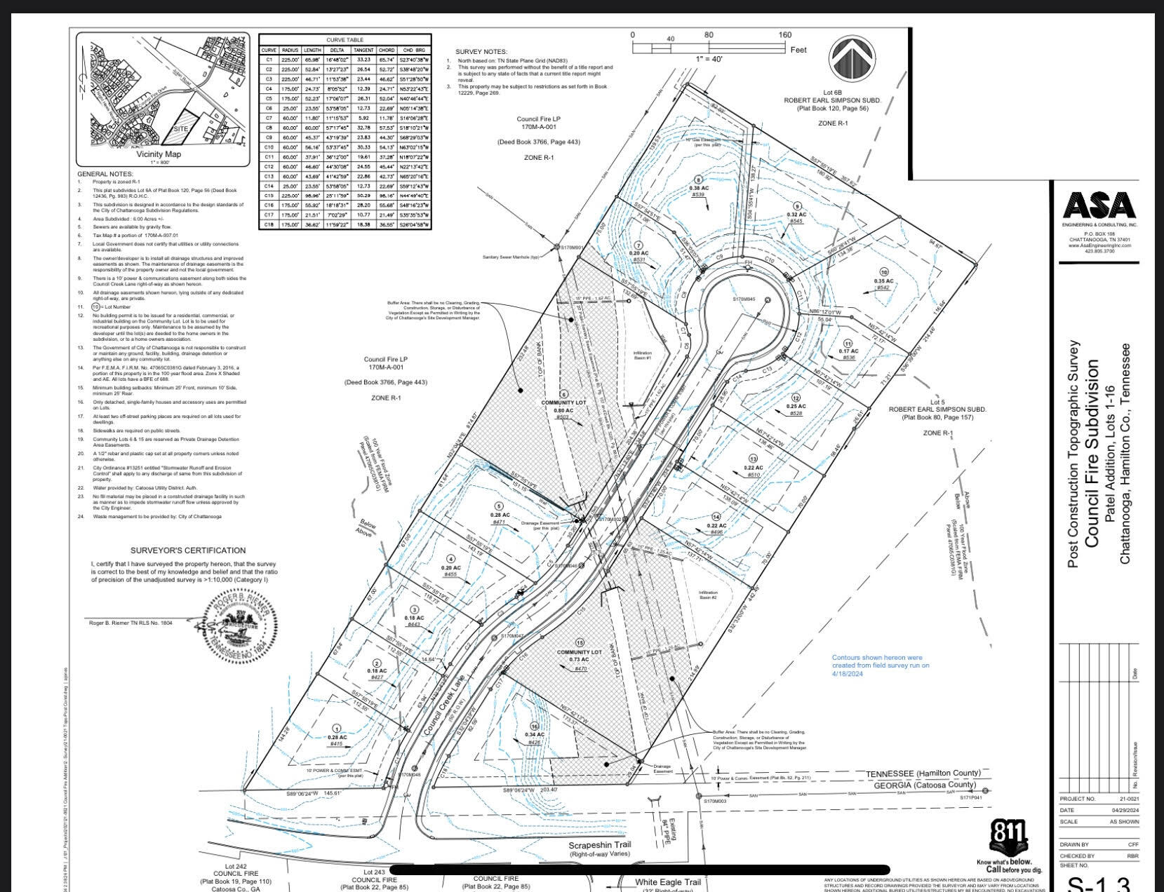 Photo 3 of 3 of 415 Council Creek Ln 1 land