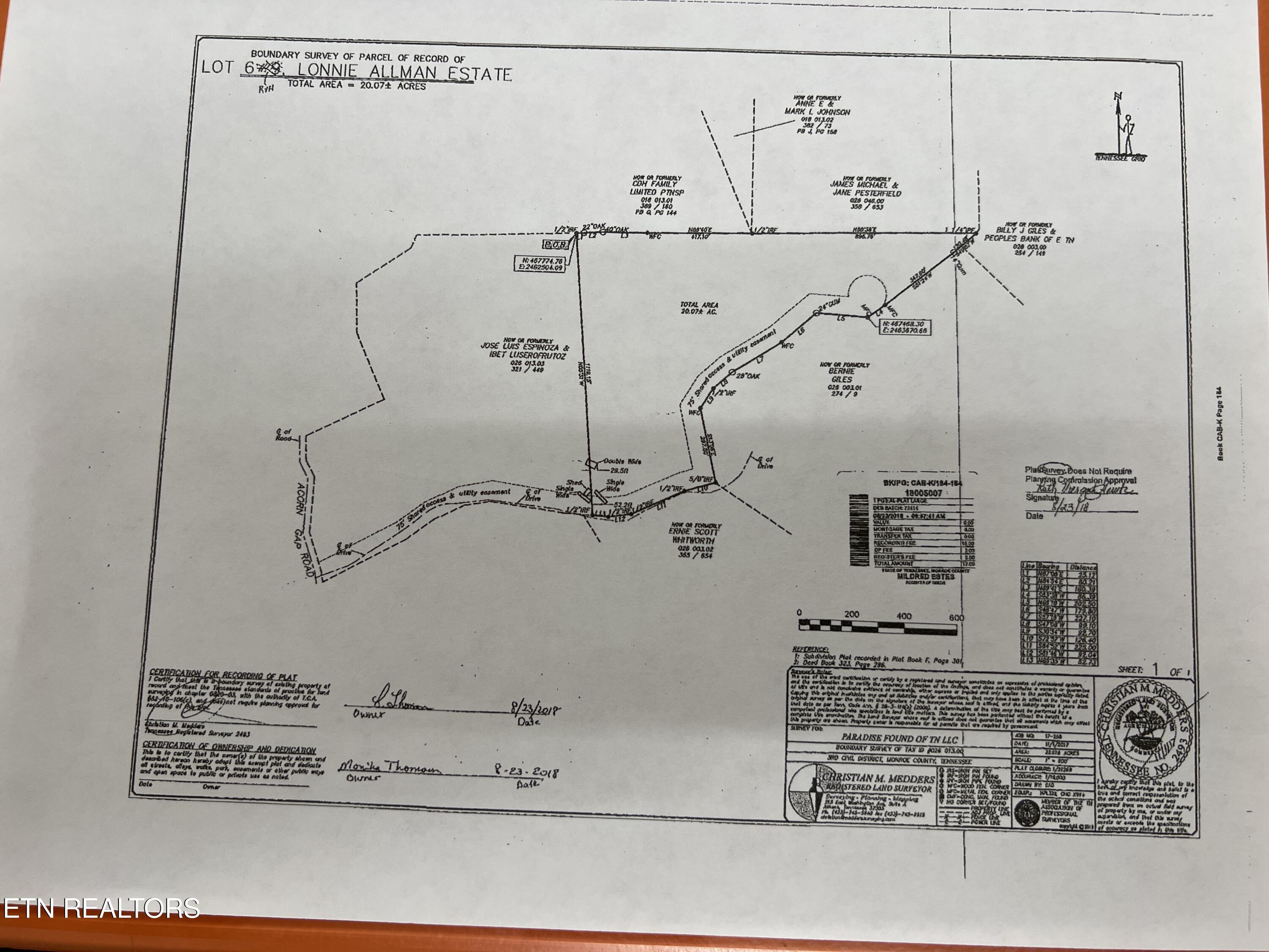 Photo 6 of 6 of 385 Acorn Gap Rd land