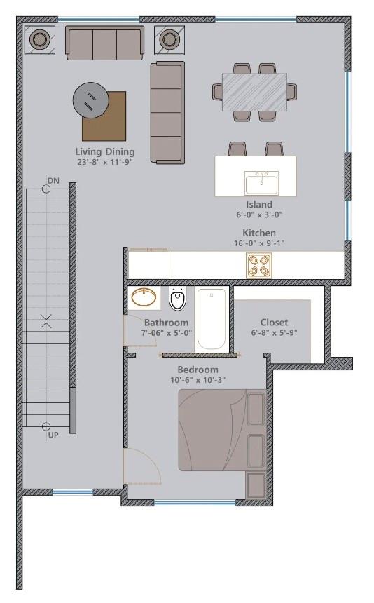 Photo 6 of 13 of 3718 Menchaca RD 302 townhome