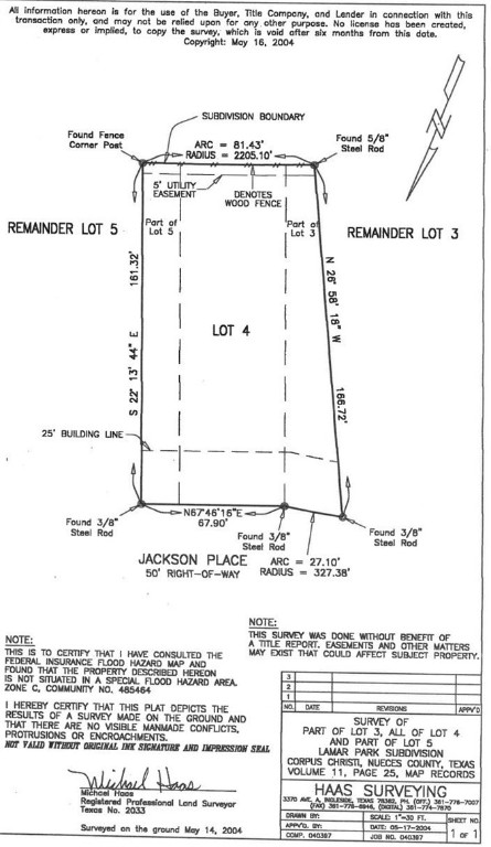 Photo 3 of 6 of 341 Jackson Place land