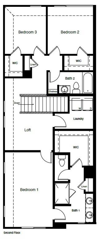 Photo 3 of 4 of 3429 LAKE DISTRICT Lane townhome